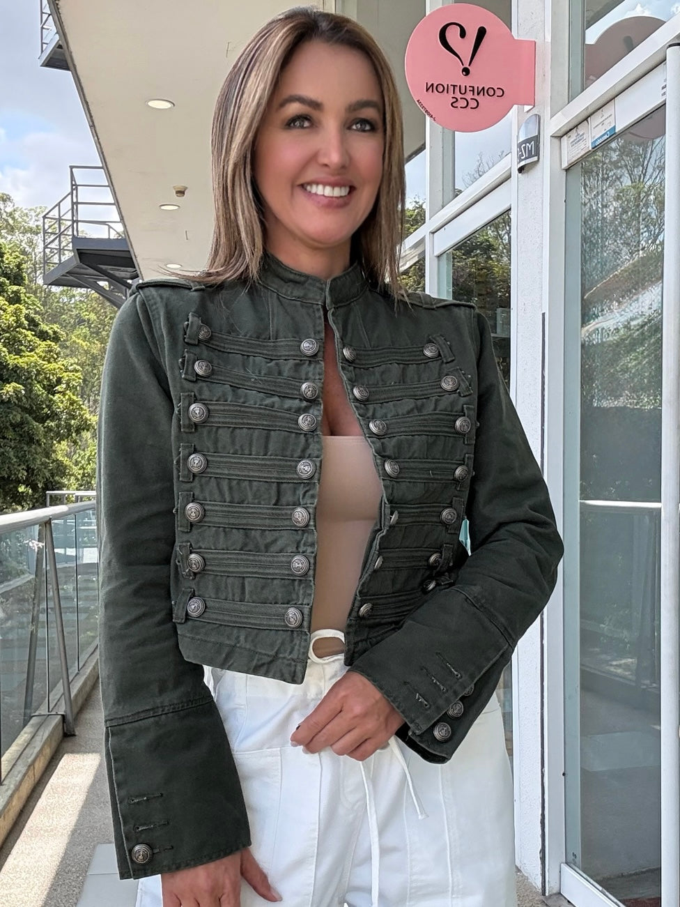 Napoleón jacket green