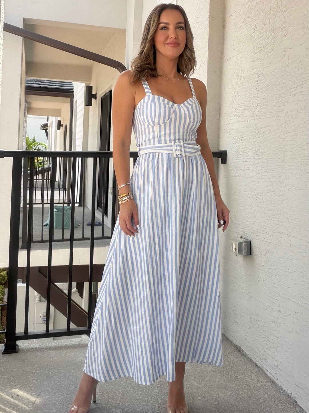 Blue Light Dress