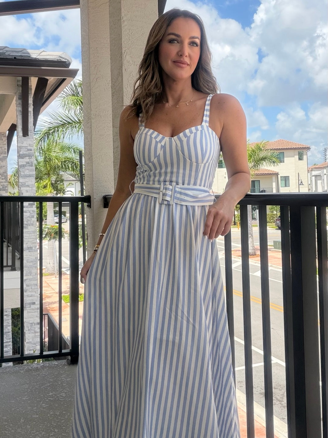 Blue Light Dress
